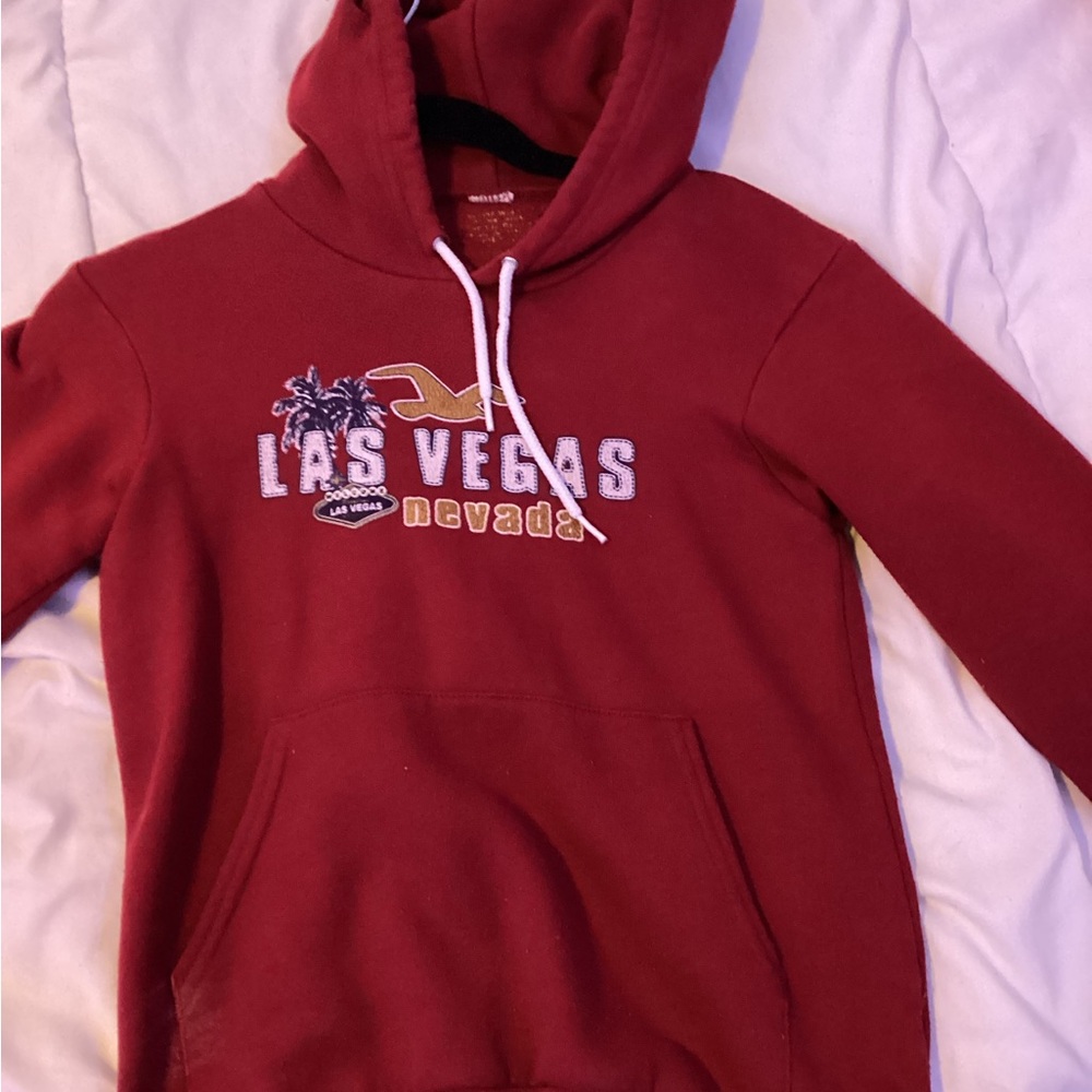 Kids Red Las Vegas Hoodie